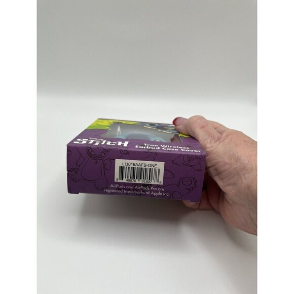 NEW LILO & STITCH AUTHENTIC DISNEY CUTE TRUE WIRELESS EARBUD AIRPODS CASE COVER - Picture 6 of 7